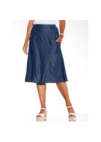 Classic Basics, Unisex, Jeansrock, blau, stone, washed, 50, weicher Denim