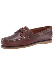 Timberland, Herren, Bootsschuh &raquo;CLASSIC BOAT BOAT SHOE&laquo; Classic Bootsschuh aus Premium Leder, rotbraun, 41,5, Klassischer Bootsschuh von Timberland. 