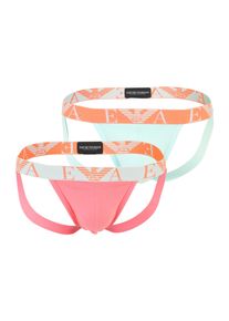 Emporio Armani Slip Herren Gr&ouml;&szlig;e M opal / hellorange / hellpink / wei&szlig;