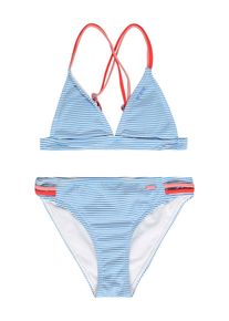 Protest Sportbikini 'DIANA' M&auml;dchen Gr&ouml;&szlig;e 104 hellblau / altrosa / rot / wei&szlig;