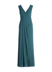 Vera Mont Abendkleid Damen Gr&ouml;&szlig;e 36 dunkelgr&uuml;n Winterkleid