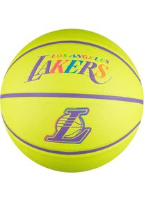 Wilson NBA LOS ANGELES LAKERS Basketball - Gr&ouml;&szlig;e 7 - gr&uuml;n