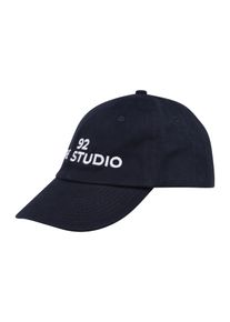 92 The Studio Cap Damen Gr&ouml;&szlig;e 55/60 nachtblau / wei&szlig;