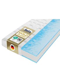Beco, Gelschaummatratze &raquo;GUMO Maxx &ndash; GOLD Gelschaummatratze mit luxuri&ouml;ser Komforth&ouml;he&laquo; 25 cm hoch 1 Stk. tlg. 25 cm H&ouml;he, Gelschaum, unterschiedlich 