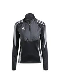 adidas Performance, Femmes Veste de sport 'Tiro 24 Winterized', gris clair / noir