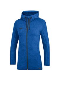 Jako Sportjacke Damen, blaumeliert / schwarz, Gr&ouml;&szlig;e 42