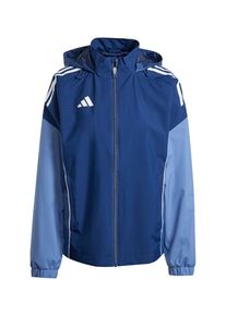 adidas Performance, Femmes Veste de sport 'Tiro 25 Competition', bleu / bleu clair / blanc