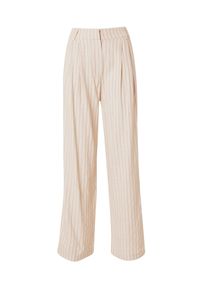 Topshop Bundfaltenhose Damen Gr&ouml;&szlig;e 40 hellbeige / mandarine