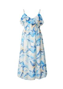 V&eacute;ro Moda VERO MODA Kleid 'Osana Oysa' Damen, beige / blau / hellblau / wei&szlig;, Gr&ouml;&szlig;e XL