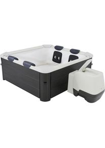 Whirlpool , Grau , Kunststoff , Mehrfarbig , 160x65x160 cm , RoHS, ISO 9001, CE , Freizeit & Co, Wellness & Gesundheit