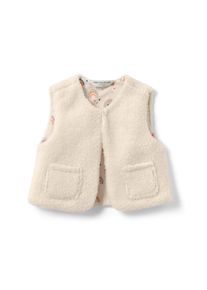 Tchibo - Gilet sans manches en polaire teddy pour enfant - Filles - taille: 110/116 - multiple/beige