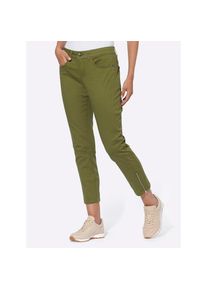 Heine, Unisex, Heine 3/4-Hose, oliv, 19, Kurzgr&ouml;ssen, Figurbetonte R&ouml;hre