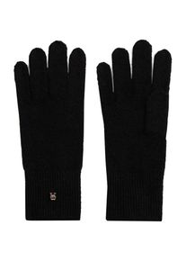Tommy Hilfiger Fingerhandschuhe 'CHIC' Damen, schwarz, Gr&ouml;&szlig;e One Size