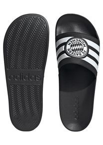 adidas Sportswear, Hommes Mule 'ADILETTE SHOWER Bayern Munich', noir / blanc