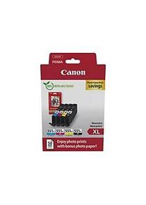 Canon CLI-551XL C/M/Y/BK Photo Value Pack - 4er-Pack
