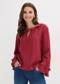 Tunika aus feinem Viskose-Mix in rot, Gr&ouml;sse 34, bonprix