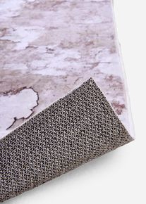 Tapis de bain &agrave; imprim&eacute; marbre en gris2 (Tapis pour WC suspendu), Couleur/Motif: gris imprim&eacute;, bonprix