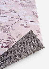 Tapis de bain avec un motif naturel en beige1 (Tapis pour WC sur pied 45/50cm), Couleur/Motif: &eacute;cru imprim&eacute;, bonprix