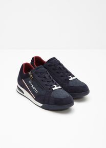 Bugatti Sneaker mit Rei&szlig;verschluss in blau, Gr&ouml;sse 44, bonprix