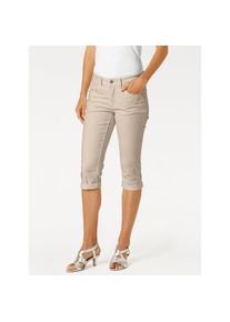 Heine, Unisex, Heine 3/4-Hose, sand, 48, Normalgr&ouml;ssen, Figurbetonte R&ouml;hre