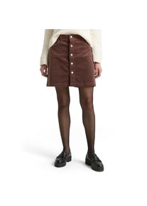 Tom Tailor Denim, Unisex, Tom Tailor Denim Minirock mit Taschen, soft chocolate braun, XXL, Rock von Tom Tailor Denim