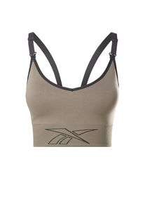 Reebok, Femmes Soutien-gorge de sport, taupe