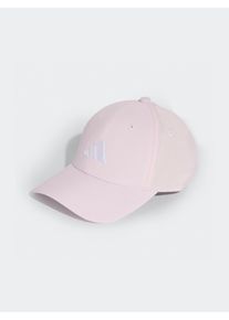 adidas Sportswear, Femmes Casquette de sport 'New Logo Embroidered Baseball', rose pastel / blanc
