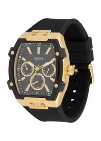 Guess, Hommes Montre &agrave; affichage analogique 'Phoenix', or / gris clair / noir