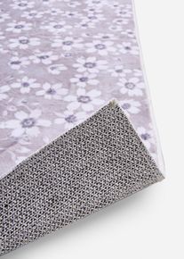 Tapis de bain avec motif floral en beige2 (Tapis pour WC suspendu), Couleur/Motif: &eacute;cru floral, bonprix