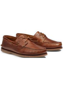 Timberland, Herren, Bootsschuh &raquo;CLASSIC BOAT BOAT SHOE&laquo; Classic Bootsschuh aus Premium Leder, sahara, 46 (12), Klassischer Bootsschuh von Timberland. 