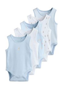 next, Gar&ccedil;ons Barboteuse / body, nude / bleu / bleu clair / blanc naturel