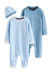 Baker by Ted Baker, Gar&ccedil;ons Barboteuse / body, opal / bleu pastel