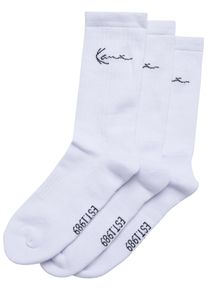Karl Kani Socken Herren Gr&ouml;&szlig;e 39/42 schwarz / wei&szlig;