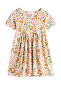 next Kleid M&auml;dchen Gr&ouml;&szlig;e 104 gr&uuml;n / orange