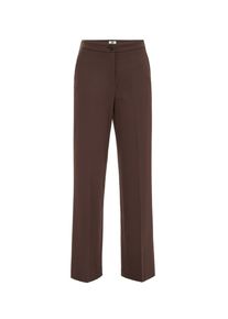 WE Fashion Bundfaltenhose Damen Gr&ouml;&szlig;e 38 braun