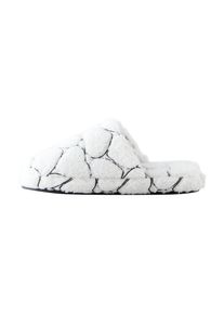 next Hausschuh Damen Gr&ouml;&szlig;e 35.5/37 schwarz / wei&szlig;