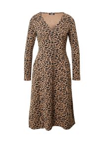 Wallis Petite Wallis Kleid Damen Gr&ouml;&szlig;e 38 camel / schwarz Winterkleid