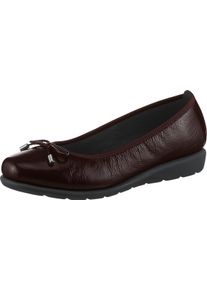 Damen Ballerina bordeaux