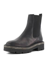 Dune LONDON, Femmes Chelsea Boots 'PANICS', noir / argent