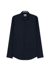 Seidensticker, Hommes Chemise business, bleu fonc&eacute;