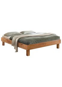 Hasena Bett , Wildeiche , Holz , Wildeiche , massiv , 140x200 cm , &Uuml;ber- und Sondergr&ouml;ssen erh&auml;ltlich, in verschiedenen Holzarten erh&auml;ltlich, In verschiedenen Gr&ouml;ssen erh&auml;ltlich , Schlafzimmer, Betten, Einzel- & Doppelbetten