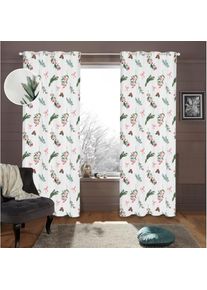 my home, my home Gardine &raquo;Joy&laquo; &Ouml;sen 1 Stk. tlg., wei&szlig;, neutral, Polyester