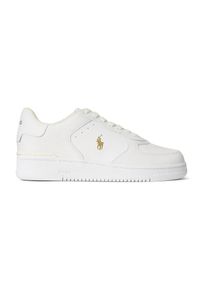 Polo Ralph Lauren, Hommes Baskets basses, or / blanc
