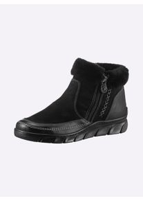 Witt Damen Stiefelette, schwarz, Gr&ouml;&szlig;e 38, 80% Nubukleder, 20% Glattleder