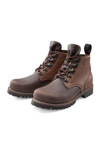 Schuh-Bertl Arbeitsstiefel Juchtenleder Braun 42