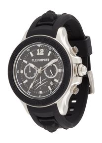Plein Sport Uhr 'Warrior Tech' Herren Gr&ouml;&szlig;e One Size schwarz / silber
