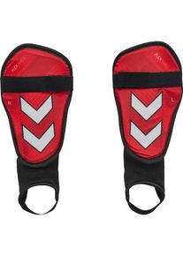 Hummel Schienbeinschoner 'Shin Guards' Herren Gr&ouml;&szlig;e S karminrot / schwarz / wei&szlig;