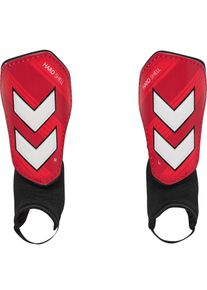Hummel Schienbeinschoner Herren Gr&ouml;&szlig;e S karminrot / schwarz / wei&szlig;