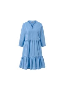 Tchibo - Webkleid mit Stickerei - Damen - Gr. 36 - hellblau