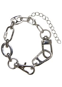 Urban Classics Armband Damen Gr&ouml;&szlig;e S/M silber
